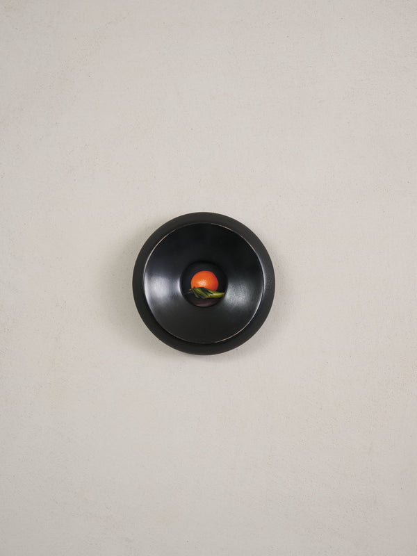 Orange, 1/1, Ebonized Maple Frame