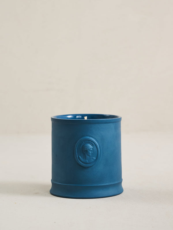 Indigo Cameo Candle