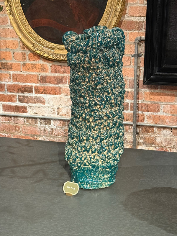 Tall Emerald Vessel - Cam Caldwell