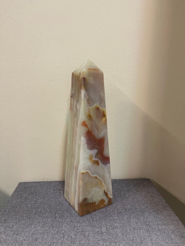 Vintage Jasper Obelisk