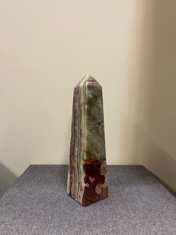 Vintage Cherry Creek Jasper Obelisk