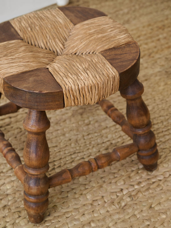Mid-Century Rush Stool
