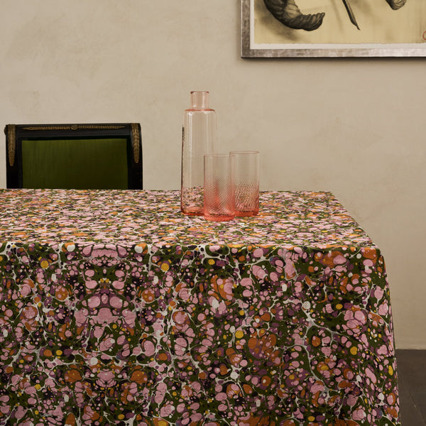 Marble Tablecloth