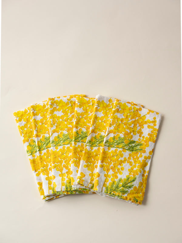 Mimosa Napkins , Set of 6