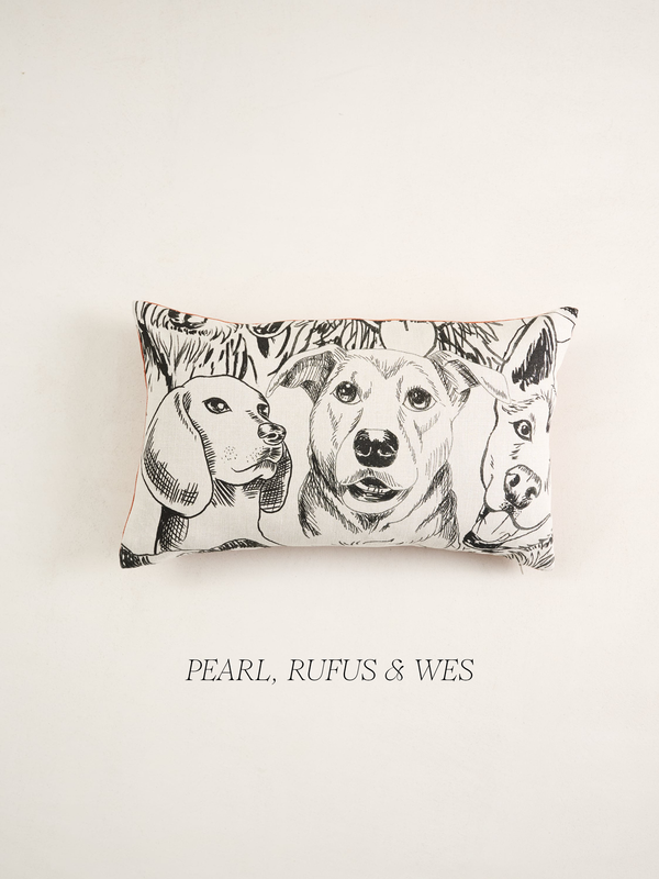 Designer Dog Pillow, Lumbar