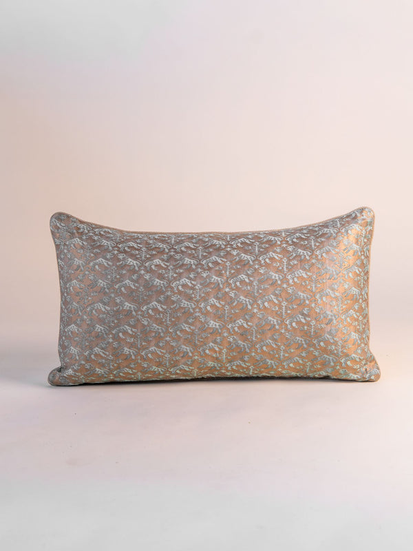 Vintage Fortuny Regal Lion Pillow