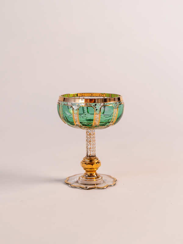 Moser Champagne Glass