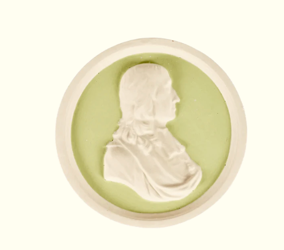 Benjamin Franklin Portrait Plaque