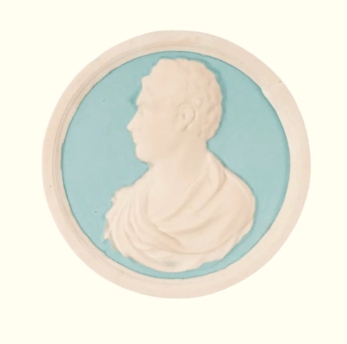 Lord Byron Portrait Plaque