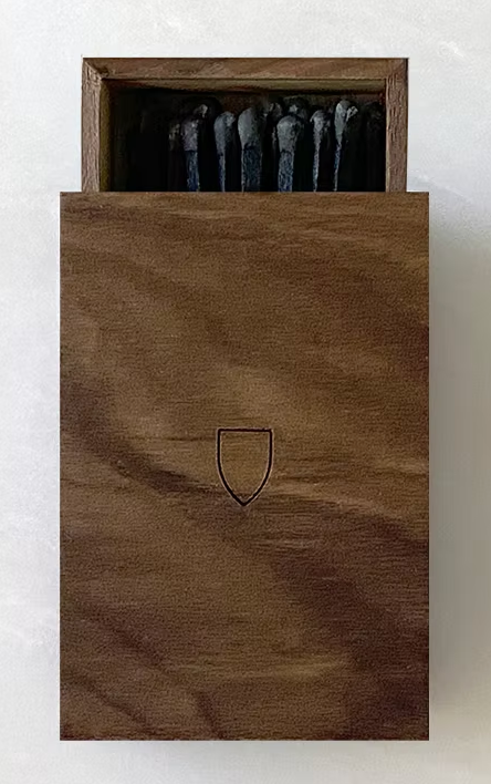 Wooden Matchboxes - Walnut