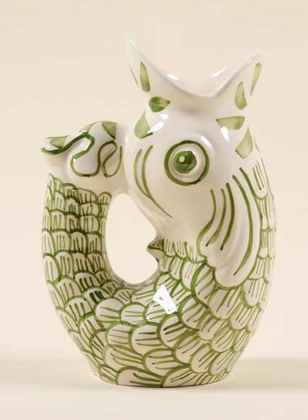 Glug Glug Jug - Green Fish