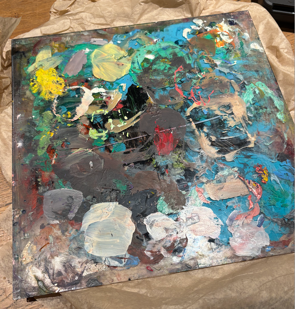 Vintage Painters Palettes