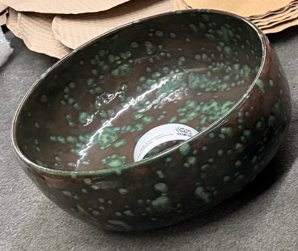 Reactive Glaze Centerpiece Bowl