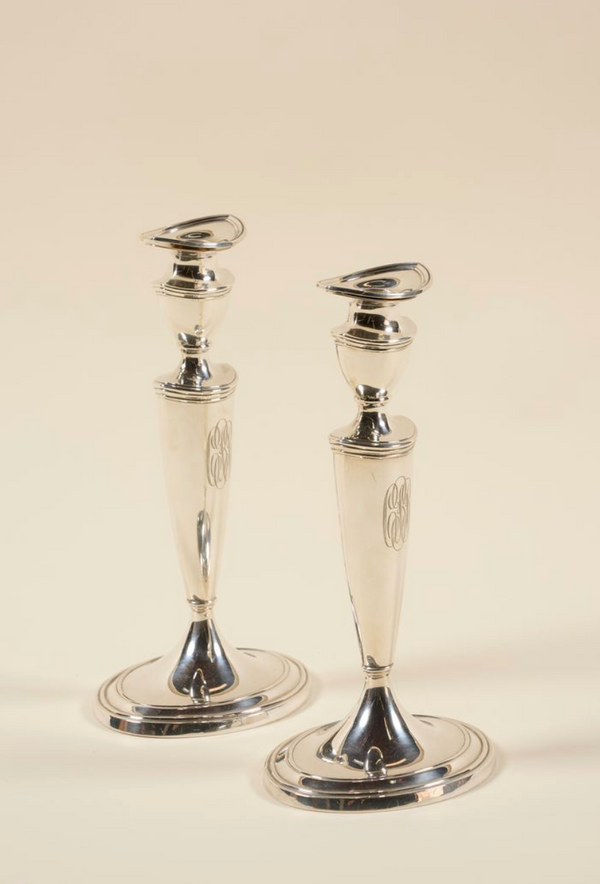 American Sterling Candlesticks