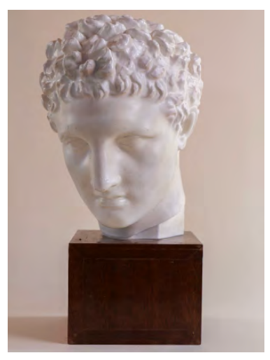 Bust on Wooden Base