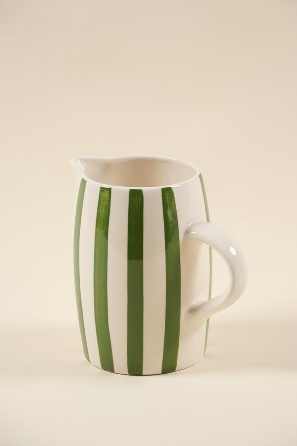 Stripes Pitcher / Water Jug