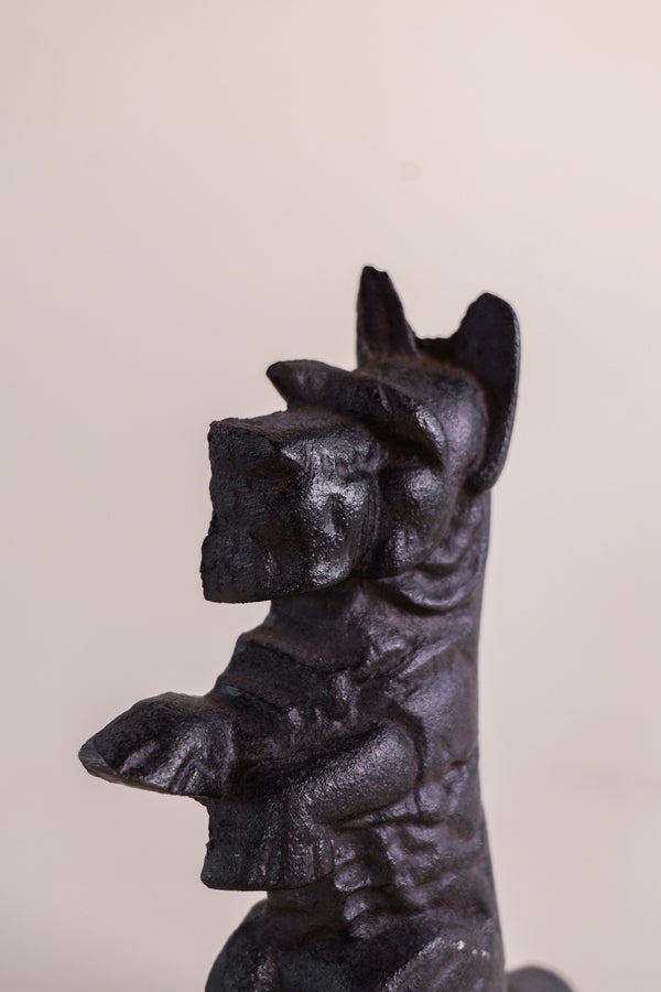 Standing Scottish Terrier Doorstop