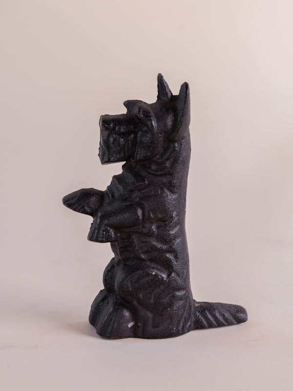Standing Scottish Terrier Doorstop