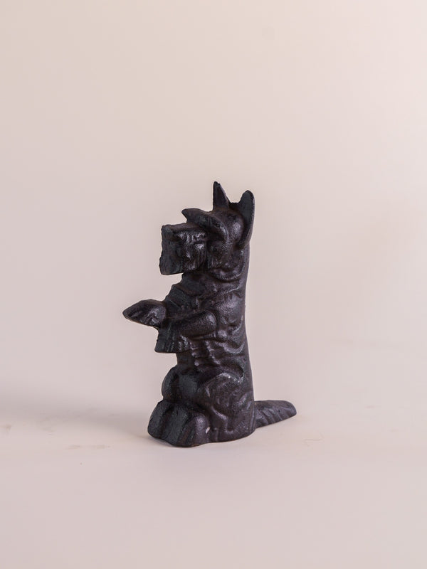 Standing Scottish Terrier Doorstop