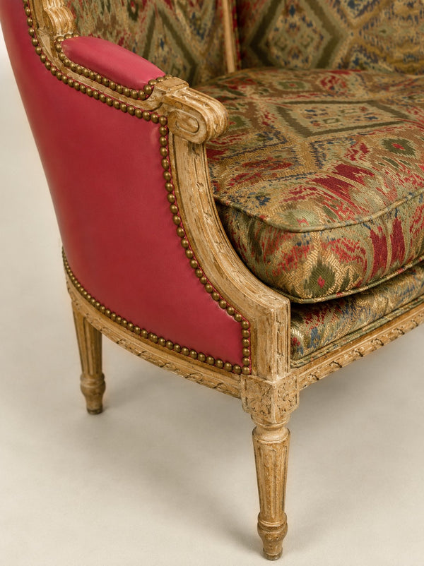 Louis XVI Wingback Chair