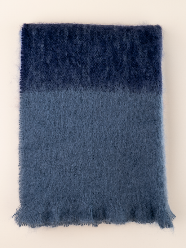 Striped Mohair Throws