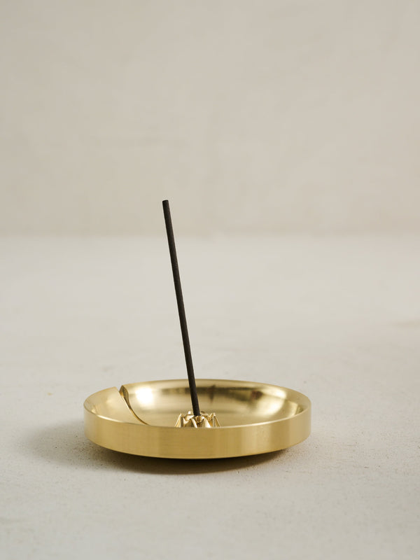 Agave Basin Burner, Natural Brass