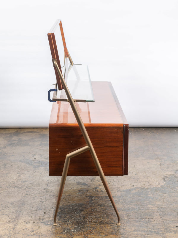 Mid-Century Italian Rosewood Credenza