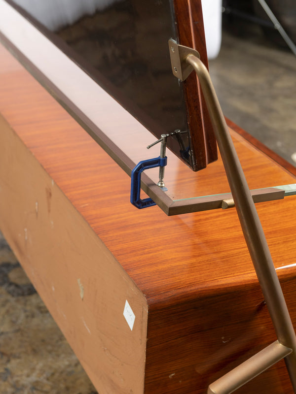 Mid-Century Italian Rosewood Credenza