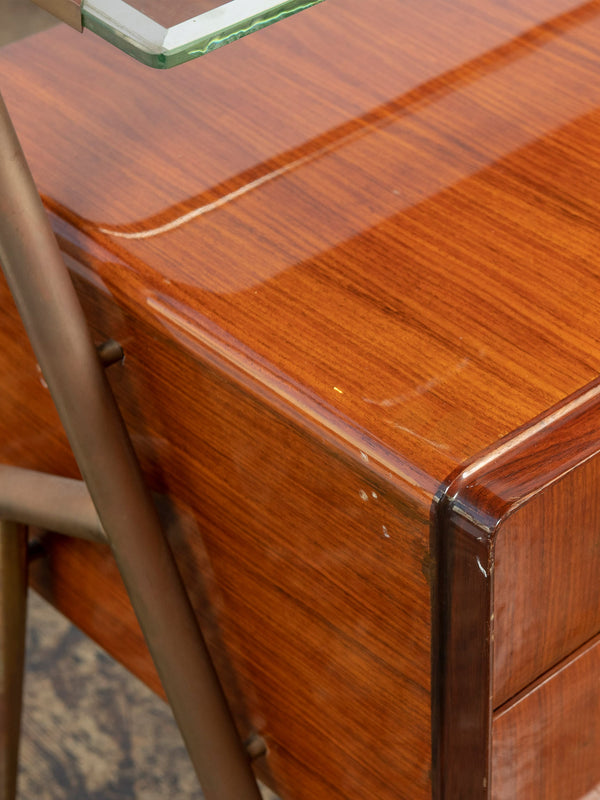 Mid-Century Italian Rosewood Credenza