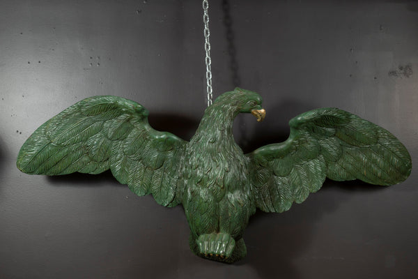 Antique Carved Wooden Eagle
