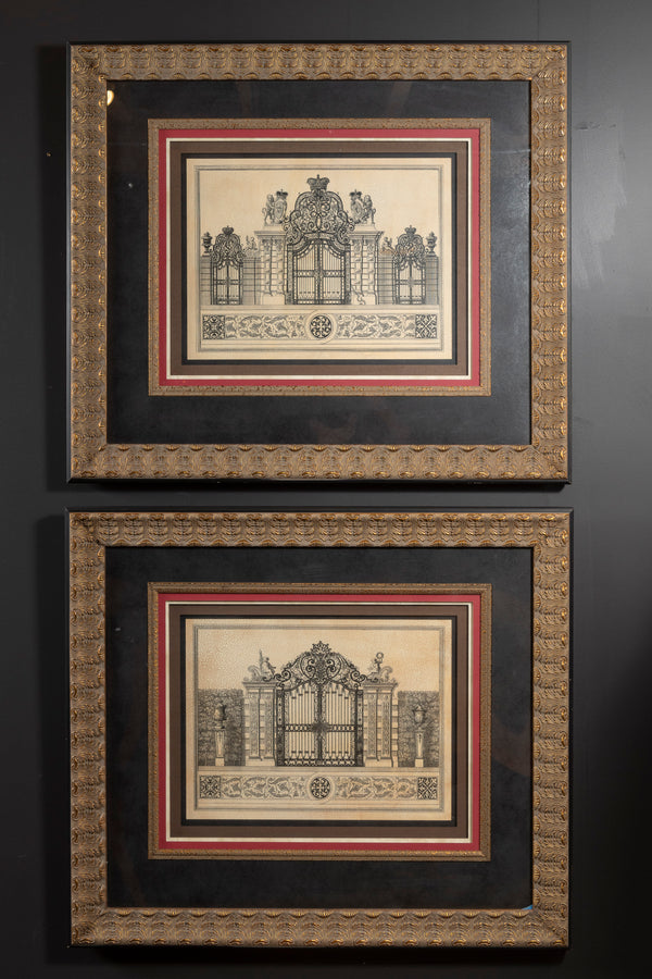 Pair of Viennese Engravings