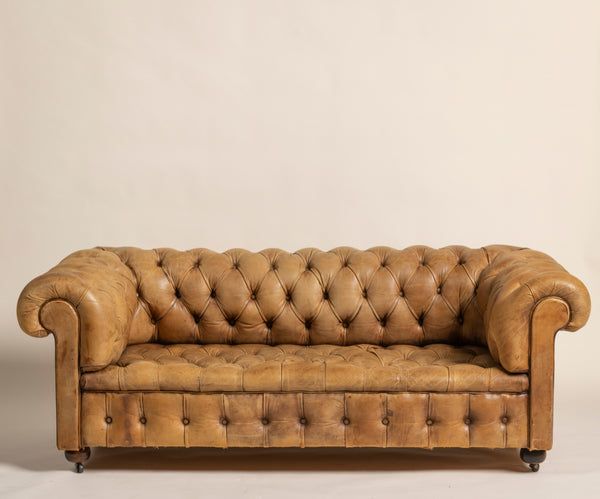 Leather Chesterfield Sofa