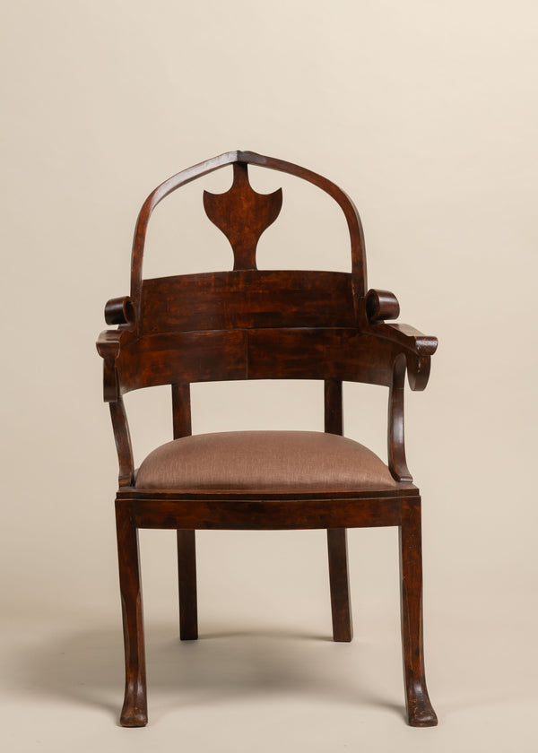 Vintage European Armchair, Late 19th C.