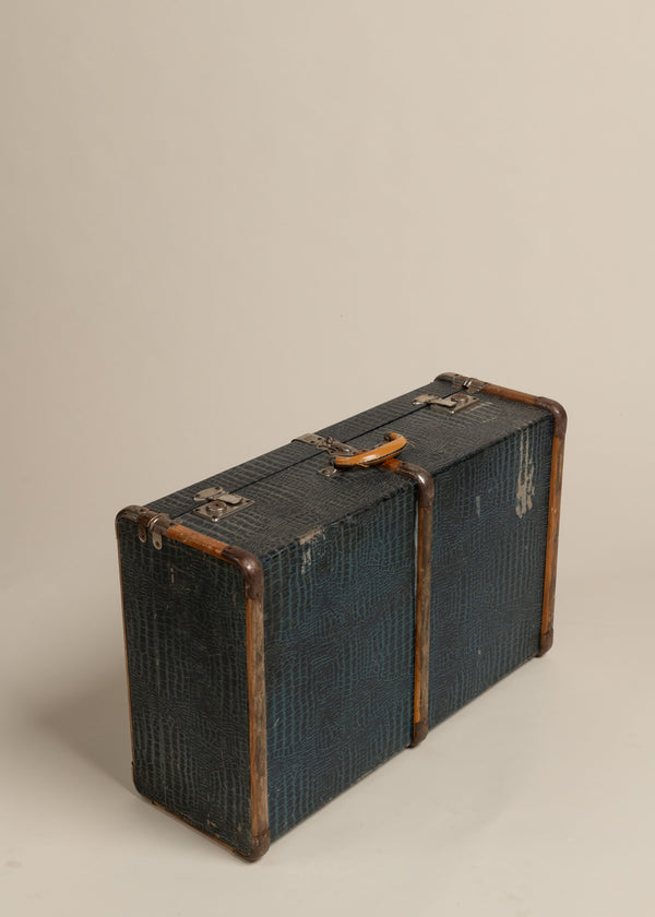 Vintage Leather Suitcase