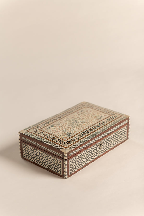 Vintage Shell Inlay Box