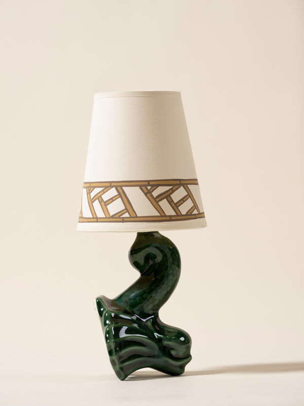 Dolphin Wall Light Base - Green