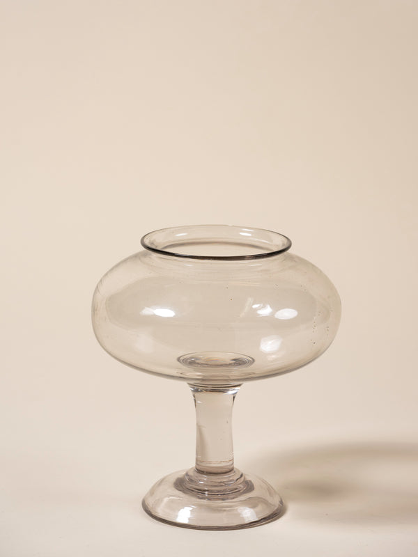 Vintage Glass English Leech Bowl