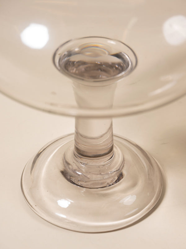 Vintage Glass English Leech Bowl