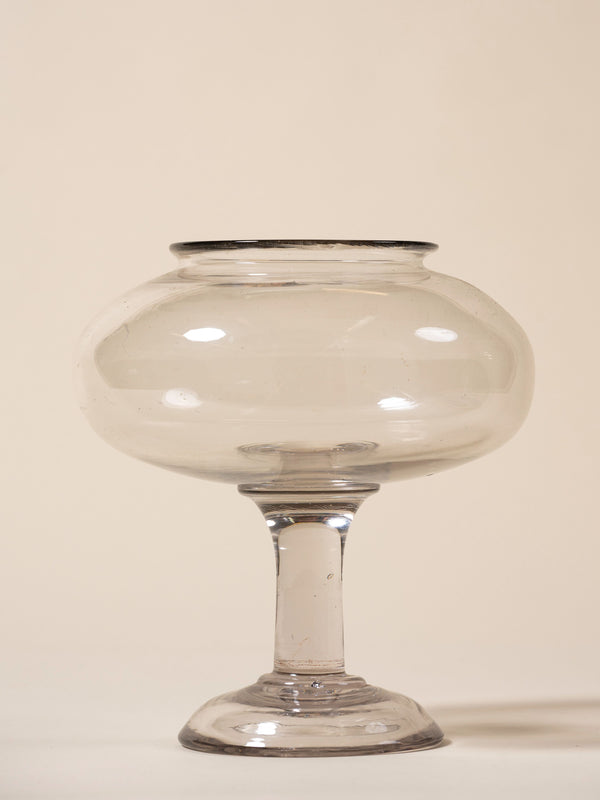 Vintage Glass English Leech Bowl