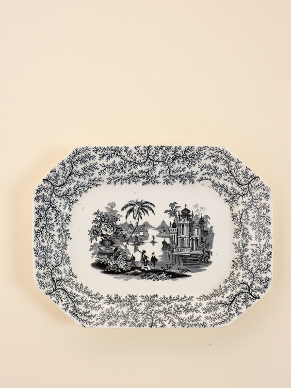 Vintage Spanish Transferware Platter