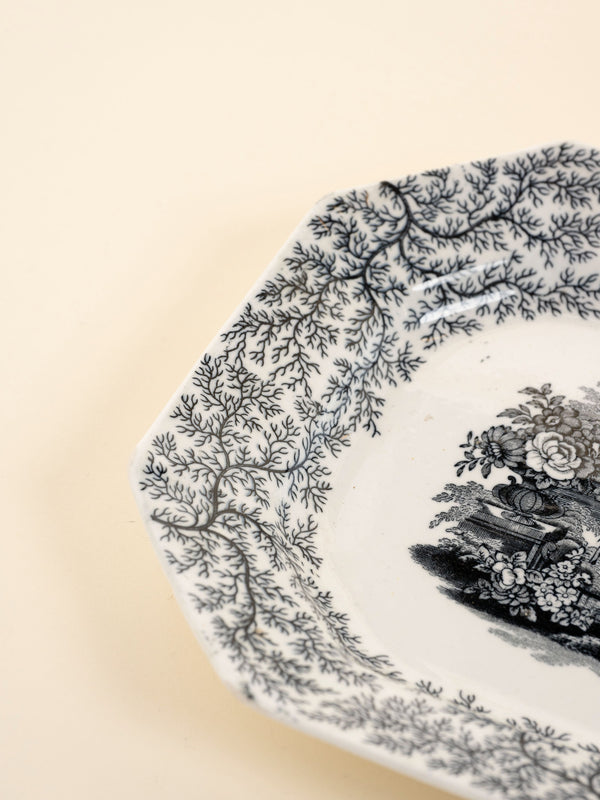 Vintage Spanish Transferware Platter