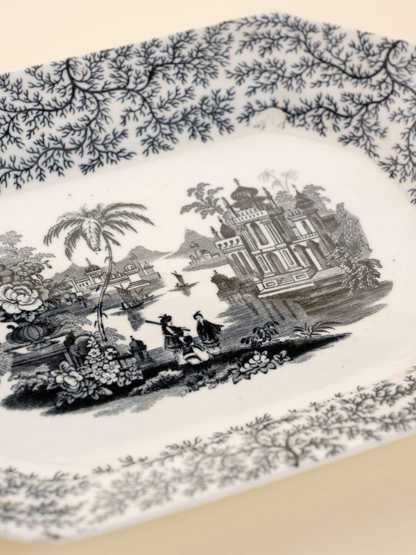 Vintage Spanish Transferware Platter