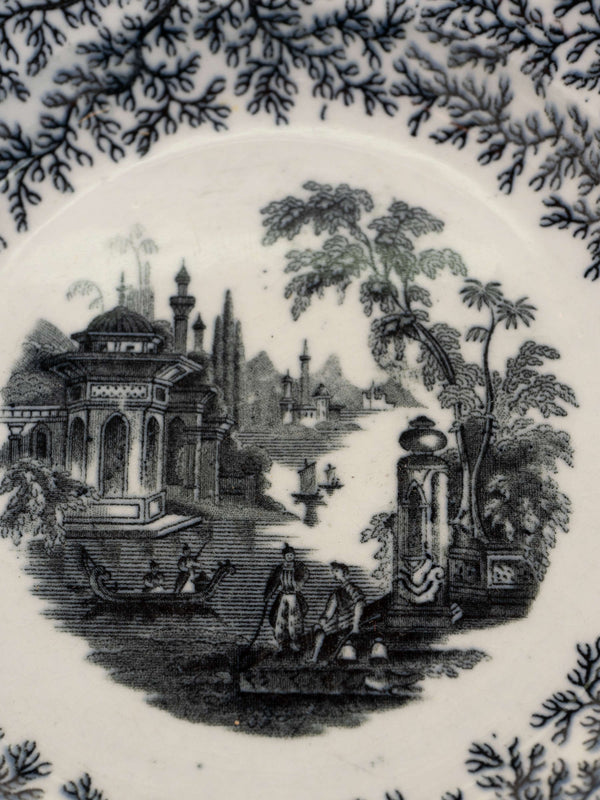 Vintage Spanish Transferware  Salad Plates