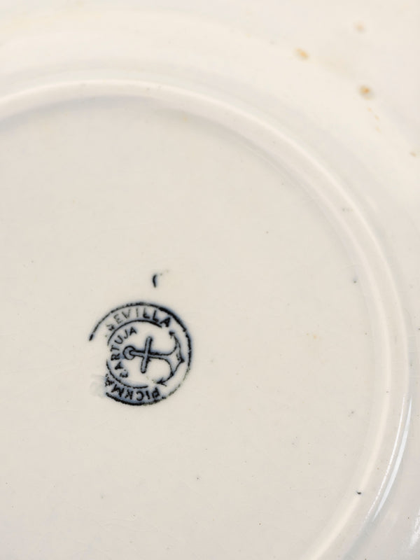 Vintage Spanish Transferware  Salad Plates