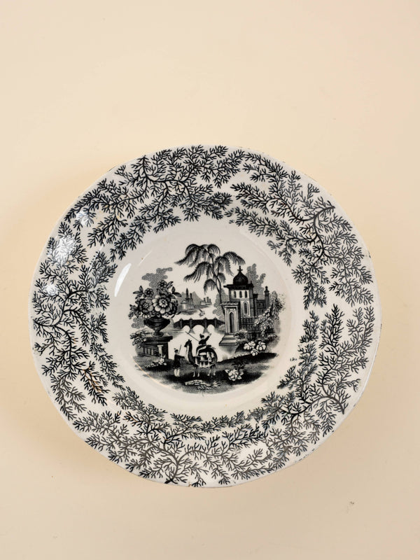 Vintage Spanish Transferware  Salad Plates
