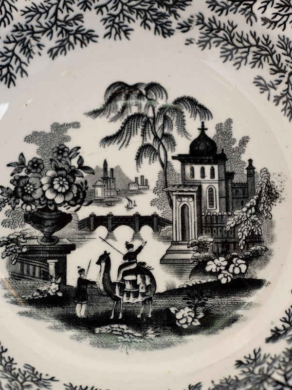 Vintage Spanish Transferware  Salad Plates