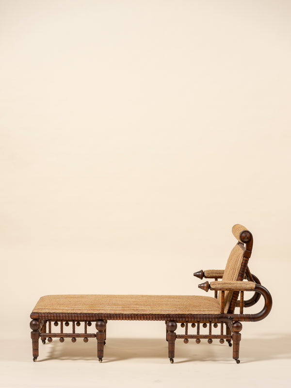 Victorian Chaise Lounge Chair