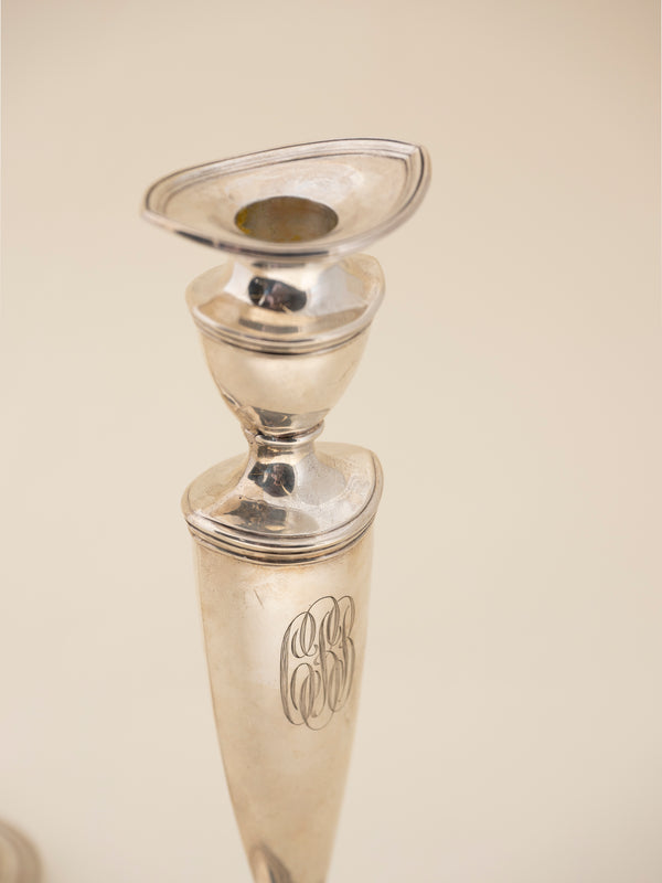 Bailey Banks & Biddle Sterling Candlesticks