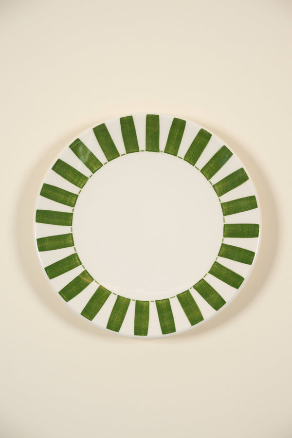 Stripes Salad Plate / Side Plate