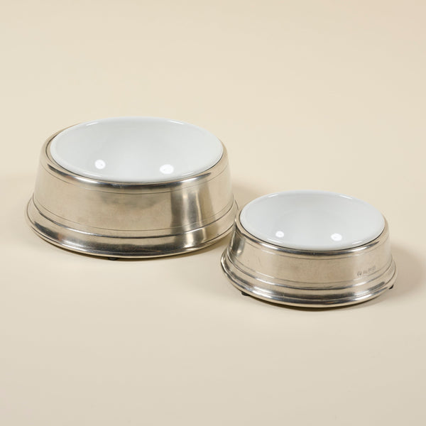 Match Pewter Pet Bowl